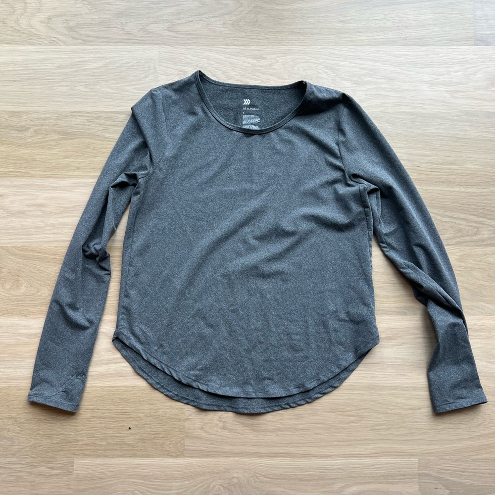 🌸4 for $20 - All In Motion Charcoal Athletic Top